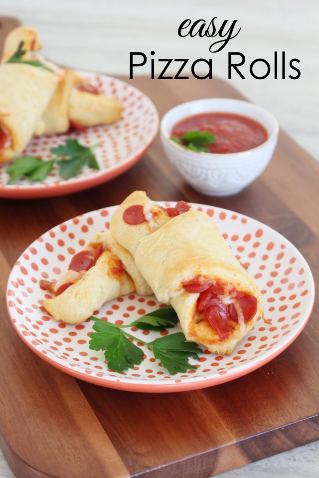 Quick & Easy Pizza Rolls from The Ruby Kitchen