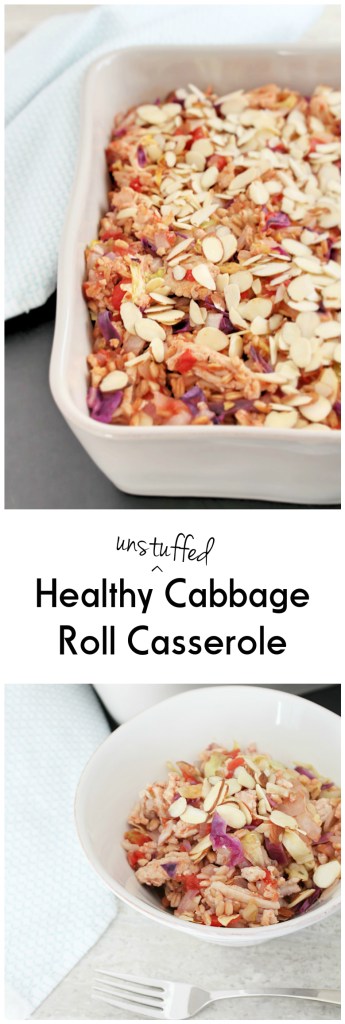 Healthy (Unstuffed) Cabbage Roll Casserole