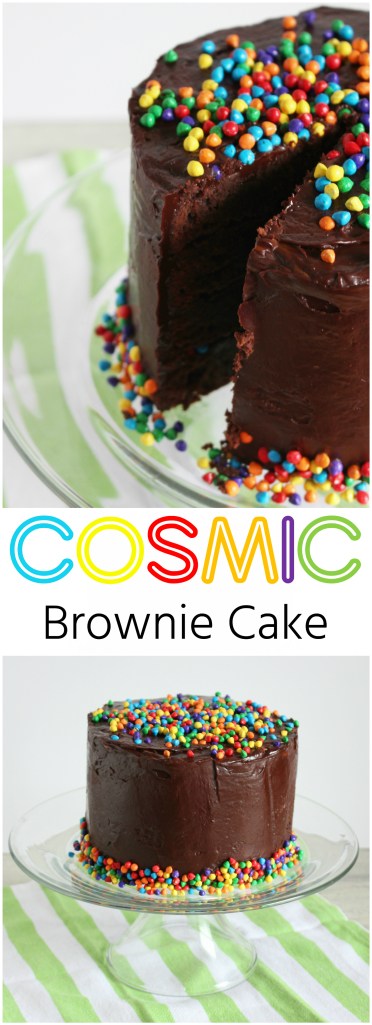 Cosmic Brownie Cake by The Ruby Kitchen