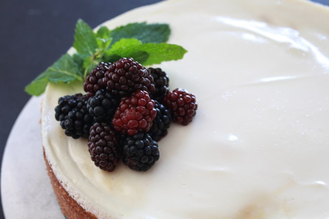 Blackberry Scotch Cheesecake