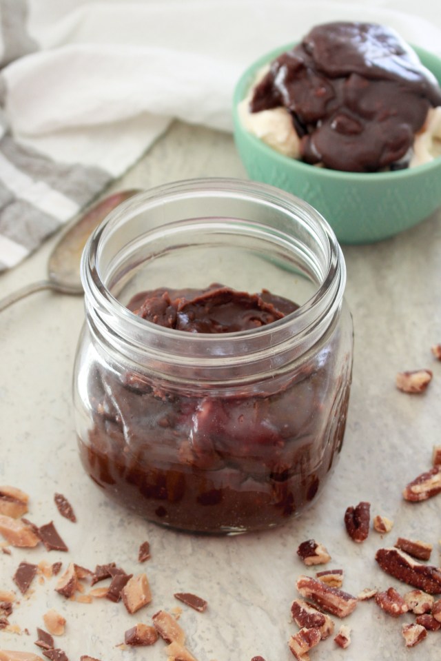 Gold Rush Chocolate Sauce from The Ruby Kitchen