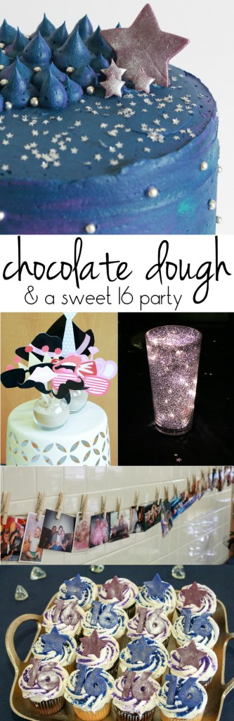Chocolate Dough & a Sweet 16 Party from The Ruby Kitchen