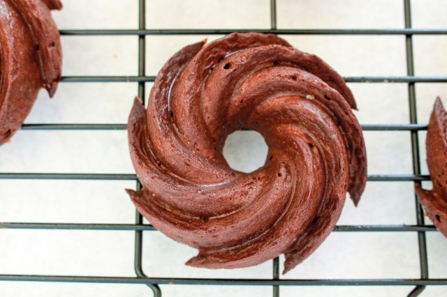 Chocolate & Bourbon Cannele Bunts from The Ruby Kitchen