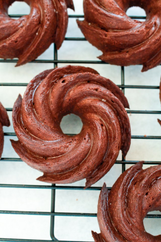 Chocolate & Bourbon Cannele Bunts from The Ruby Kitchen