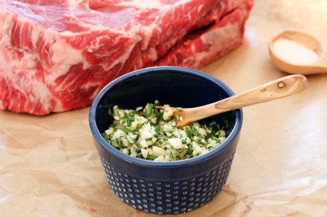 Rosemary & Garlic Ribeye Roast from The Ruby Kitchen