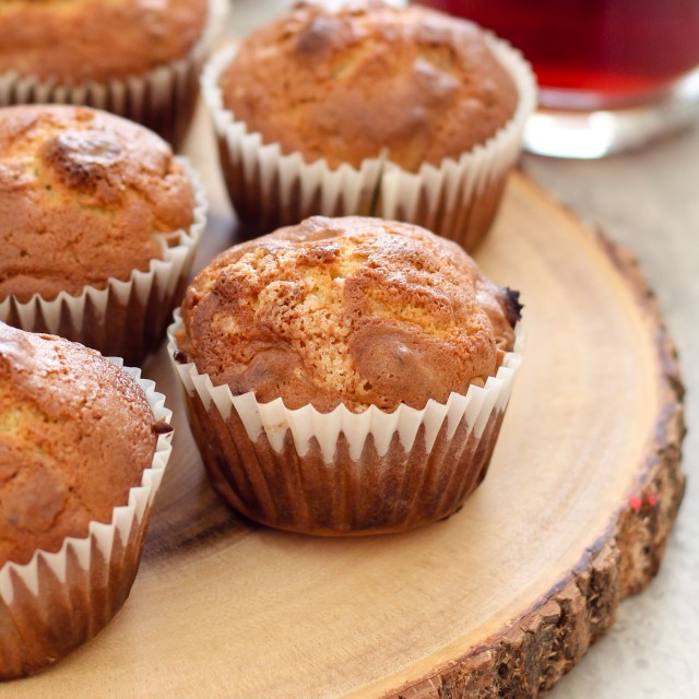 Pecan Sour Cream Muffins from The Ruby Kitchen